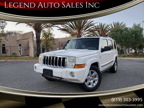 2006 Jeep Commander for sale at Legend Auto Sales Inc in Lemon Grove CA