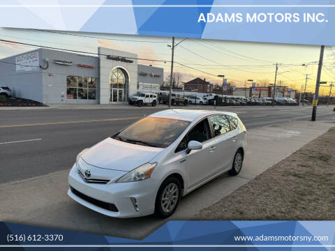 2012 Toyota Prius v for sale at Adams Motors INC. in Inwood NY