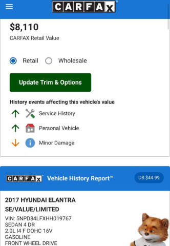 2017 Hyundai Elantra