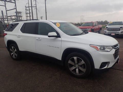 2021 Chevrolet Traverse for sale at Salmon Automotive Inc. in Tracy MN
