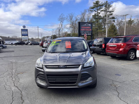 2014 Ford Escape for sale at Cohasset Auto Sales in Cohasset MA
