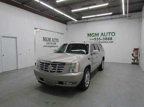 2009 Cadillac Escalade ESV for sale at MGM Auto in San Antonio, TX