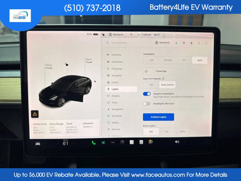 2021 Tesla Model 3 Long Range