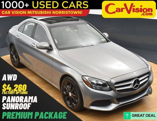 2016 Mercedes-Benz C-Class for sale at Car Vision Mitsubishi Norristown in Norristown PA
