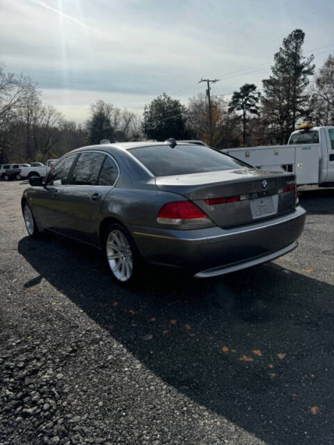 2004 BMW 7 Series for sale at Backroad Motors, Inc. in Lenoir, NC