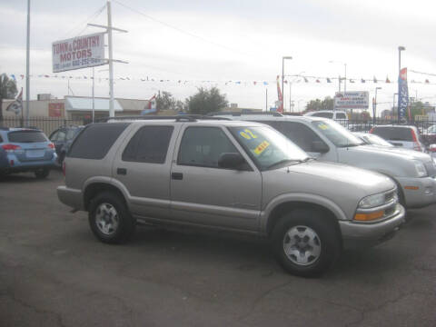 2002 Chevrolet Blazer for sale at Town and Country Motors - 1702 East Van Buren Street in Phoenix AZ