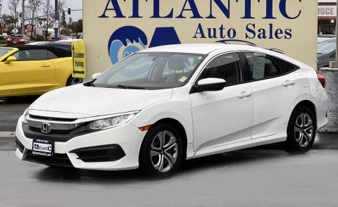 2016 Honda Civic for sale at Atlantic Auto Sale in Sacramento CA