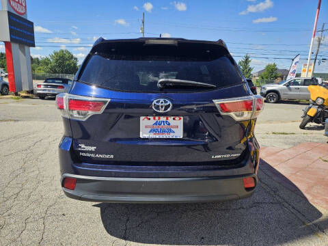 2016 Toyota Highlander Limited Platinum