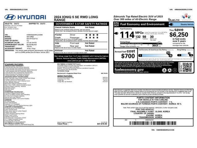 2024 Hyundai Ioniq 5 SE
