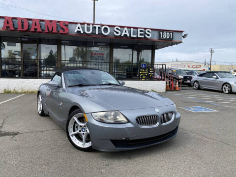 2007 BMW Z4 for sale at Adams Auto Sales CA in Sacramento CA