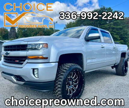 2018 Chevrolet Silverado 1500 for sale at CHOICE PRE OWNED AUTO LLC in Kernersville NC