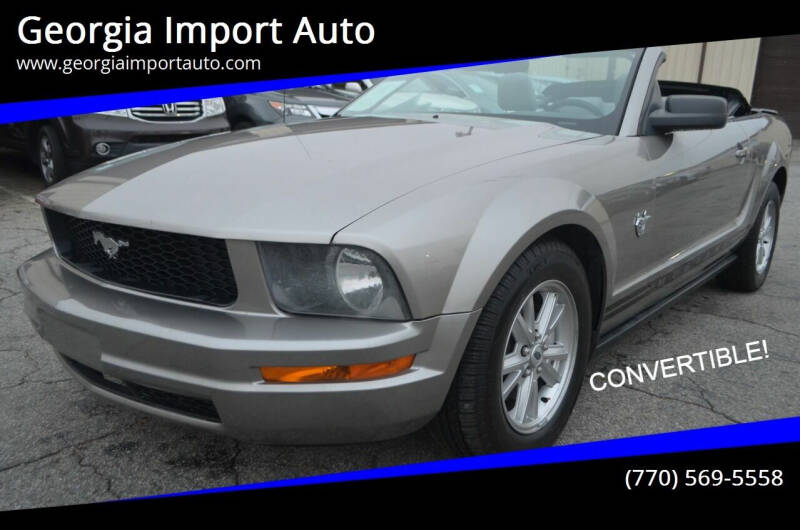 2009 Ford Mustang for sale at Georgia Import Auto in Alpharetta GA
