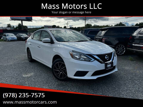 2017 Nissan Sentra for sale at Mass Motors LLC in Worcester MA