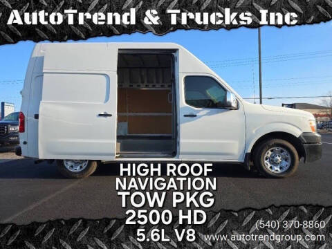 2020 Nissan NV 2500 HD SV