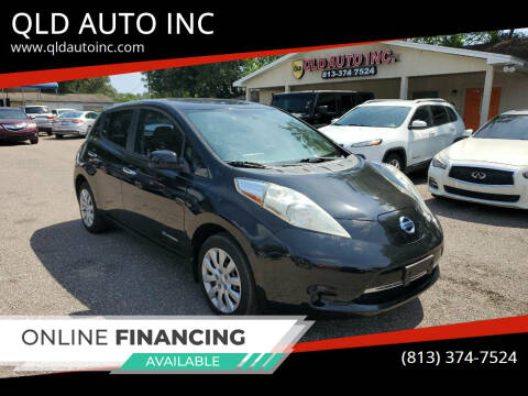 2015 Nissan LEAF for sale at QLD AUTO INC in Tampa FL