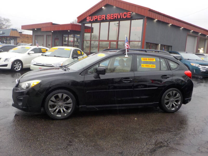 2012 Subaru Impreza for sale at Super Service Used Cars in Milwaukee WI