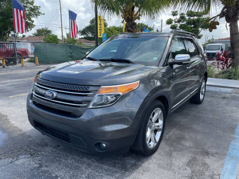 2015 Ford Explorer for sale at Autoway of Miami in Miami FL