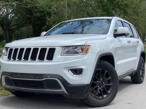 2014 Jeep Grand Cherokee for sale at HIGH PERFORMANCE MOTORS in Hollywood FL