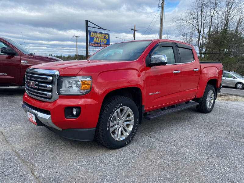 2015 GMC Canyon for sale at Dubes Auto Sales in Lewiston ME
