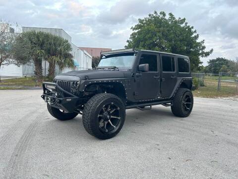 2014 Jeep Wrangler Unlimited for sale at GPRIX Auto Sales in Hollywood FL