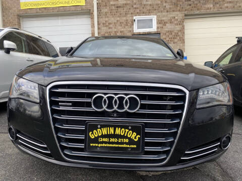 2013 Audi A8 for sale at Godwin Motors inc in Silver Spring MD