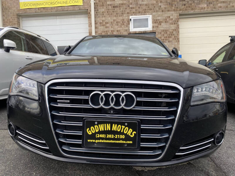 2013 Audi A8 for sale at Godwin Motors inc in Silver Spring MD