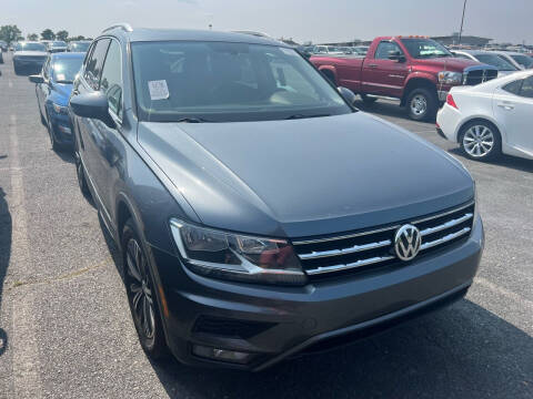 2018 Volkswagen Tiguan for sale at CAR LAND  AUTO TRADING in Raleigh NC