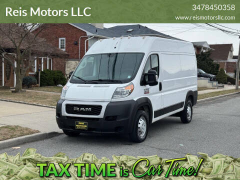 2019 RAM ProMaster for sale at Reis Motors LLC in Lawrence NY