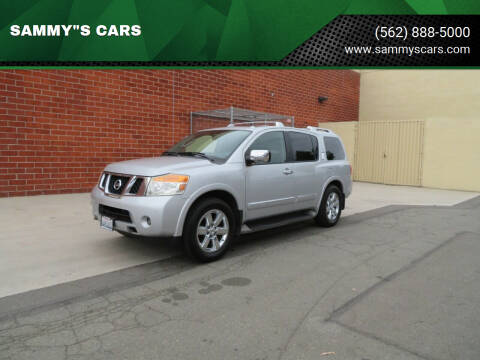 2012 Nissan Armada for sale at SAMMY"S CARS in Bellflower CA