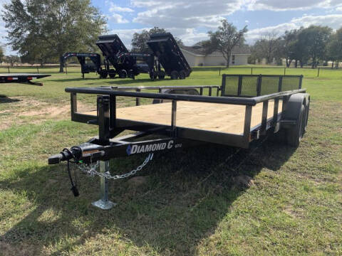 2021 Diamond C Trailers GTU83X16 83X16 UTILITY 4' BI F