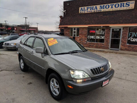 2001 Lexus RX 300 for sale at Alpha Motors in Kansas City MO