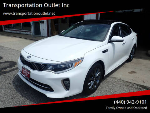 2018 Kia Optima for sale at Transportation Outlet Inc in Eastlake OH