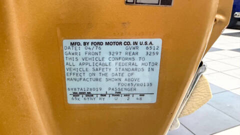 1976 Ford Thunderbird