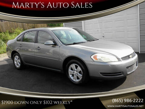 2006 Chevrolet Impala for sale at Marty's Auto Sales in Lenoir City TN