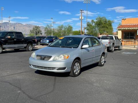 2008 Toyota Corolla for sale at CAR WORLD in Tucson AZ