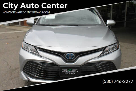 2019 Toyota Camry Hybrid for sale at City Auto Center in Davis CA