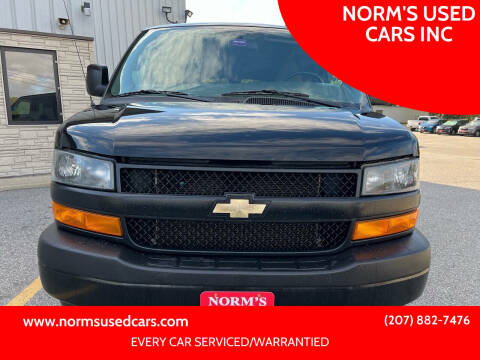 2019 Chevrolet Express for sale at NORM'S USED CARS INC in Wiscasset ME