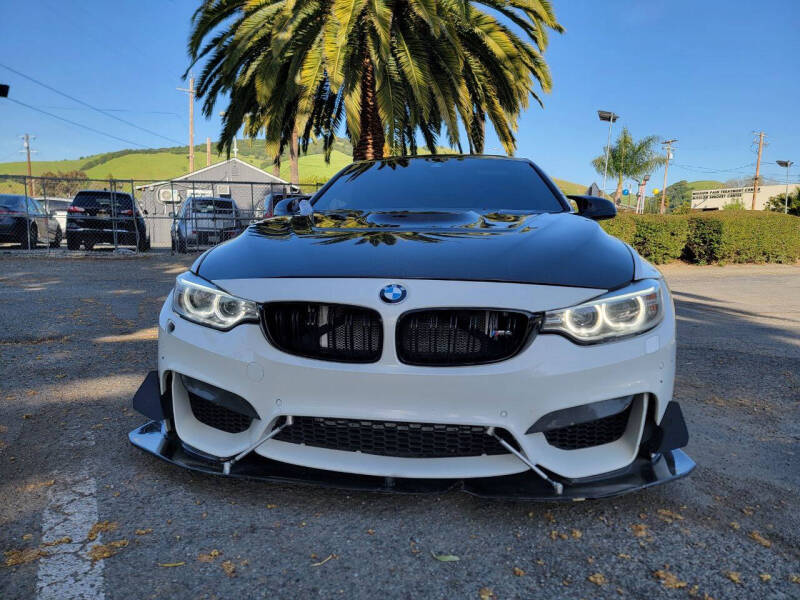 Used 2015 BMW M4 Coupe Base with VIN WBS3R9C57FK335485 for sale in Fremont, CA