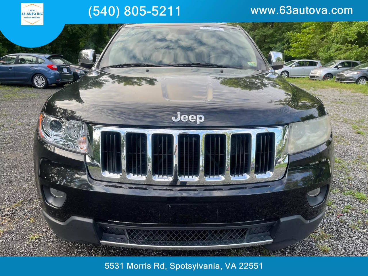 2012 Jeep Grand Cherokee for sale at 63 Auto Inc in Spotsylvania, VA