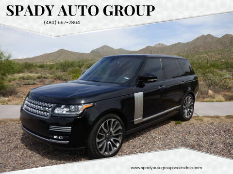 2014 Land Rover Range Rover for sale at Spady Auto Group in Scottsdale AZ