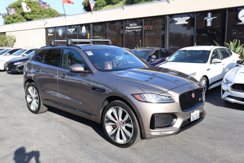 Used 2017 Jaguar F-Pace S with VIN SADCM2BV1HA492313 for sale in San Diego, CA