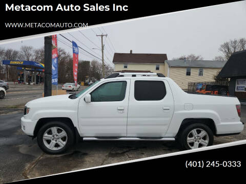 2013 Honda Ridgeline for sale at Metacom Auto Sales Inc in Warren RI