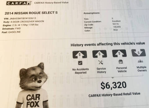 2014 Nissan Rogue Select S