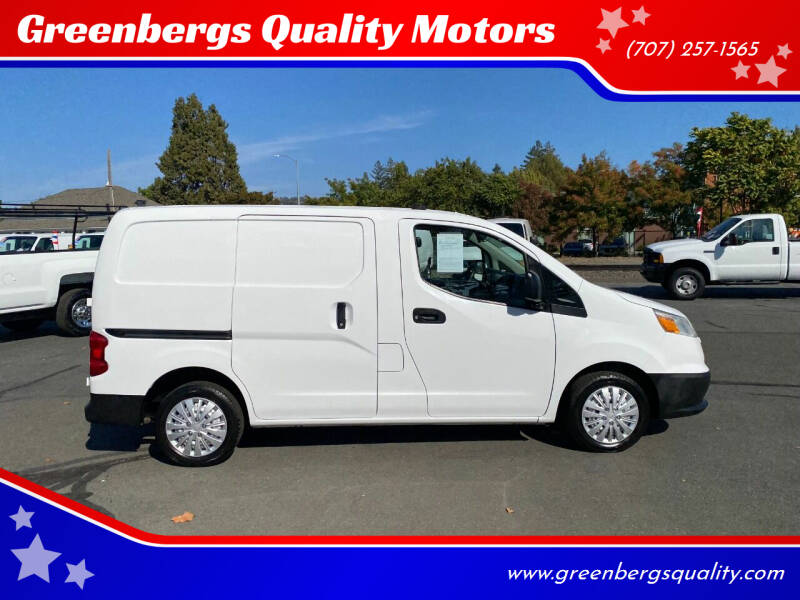 2015 Chevrolet City Express Cargo for sale at Greenbergs Quality Motors in Napa CA