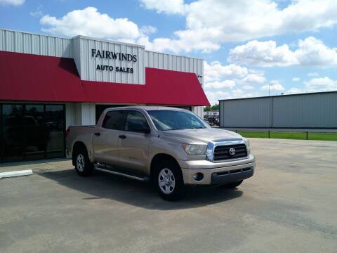 2008 Toyota Tundra for sale at Fairwinds Auto Sales in Dewitt AR