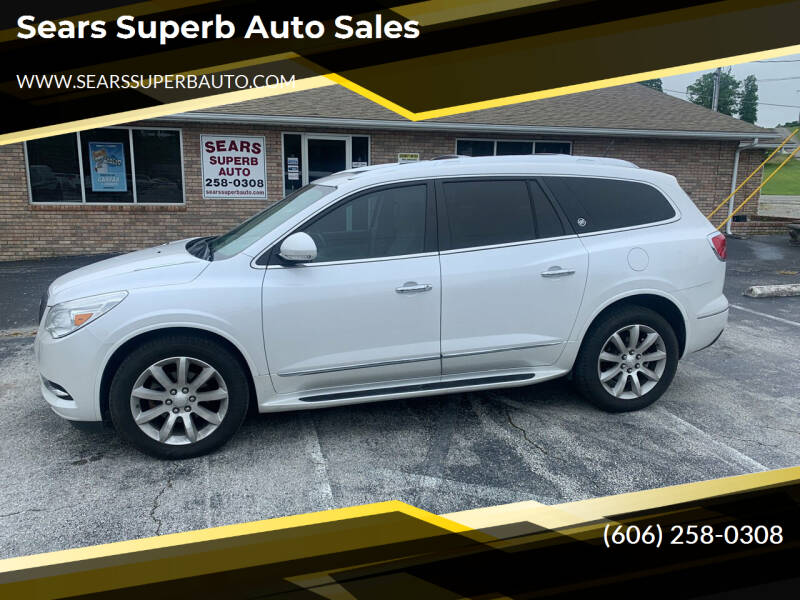 2017 Buick Enclave for sale at Sears Superb Auto Sales in Corbin KY