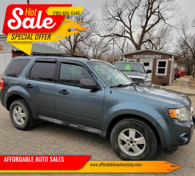 2010 Ford Escape for sale at AFFORDABLE AUTO SALES in Wilsey KS