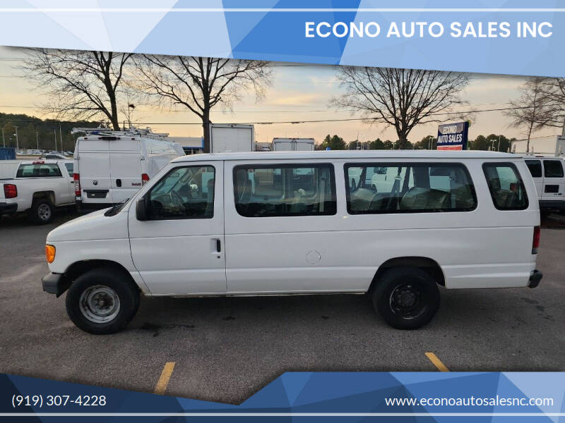 2007 Ford E-Series for sale at Econo Auto Sales Inc in Raleigh NC