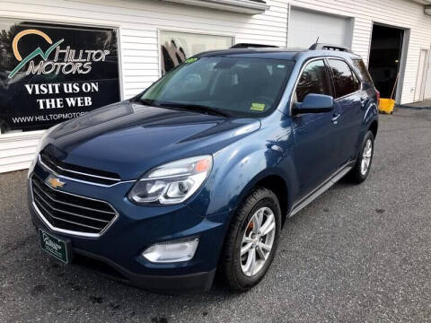 2016 Chevrolet Equinox for sale at HILLTOP MOTORS INC in Caribou ME