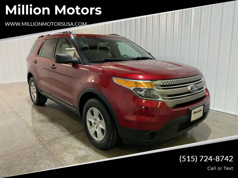 2014 Ford Explorer for sale at Million Motors in Adel IA